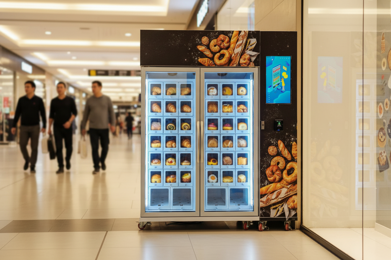 Best Locations to Place a Bakery Vending Machine (With Real Examples)