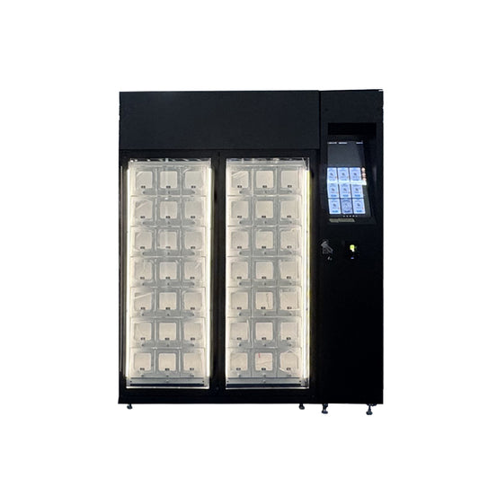 Wein vending machine bakery with inclined angle touchscreen high lightness for clear visibility
