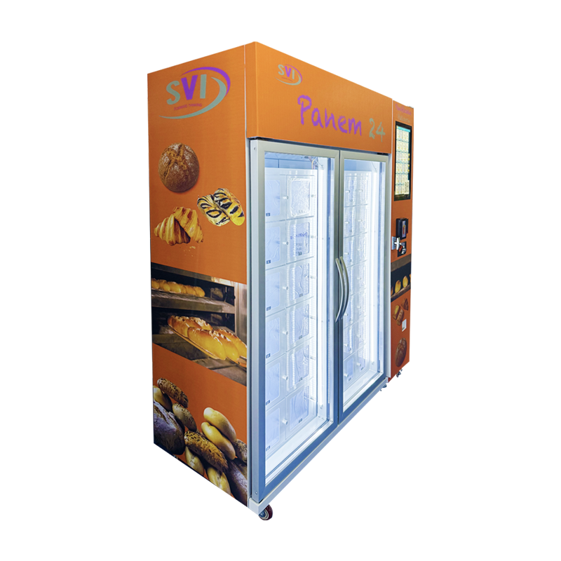 Weimi Baked Food Croissant Vending Machine with Coin Cash Card Acceptor