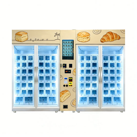 Weimi 2 in 1 combo pastry vending machine for sale