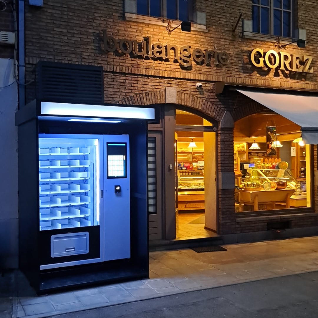 How a Belgian Bakery Extends Sales Hours with an Outdoor Bread Vending Machine