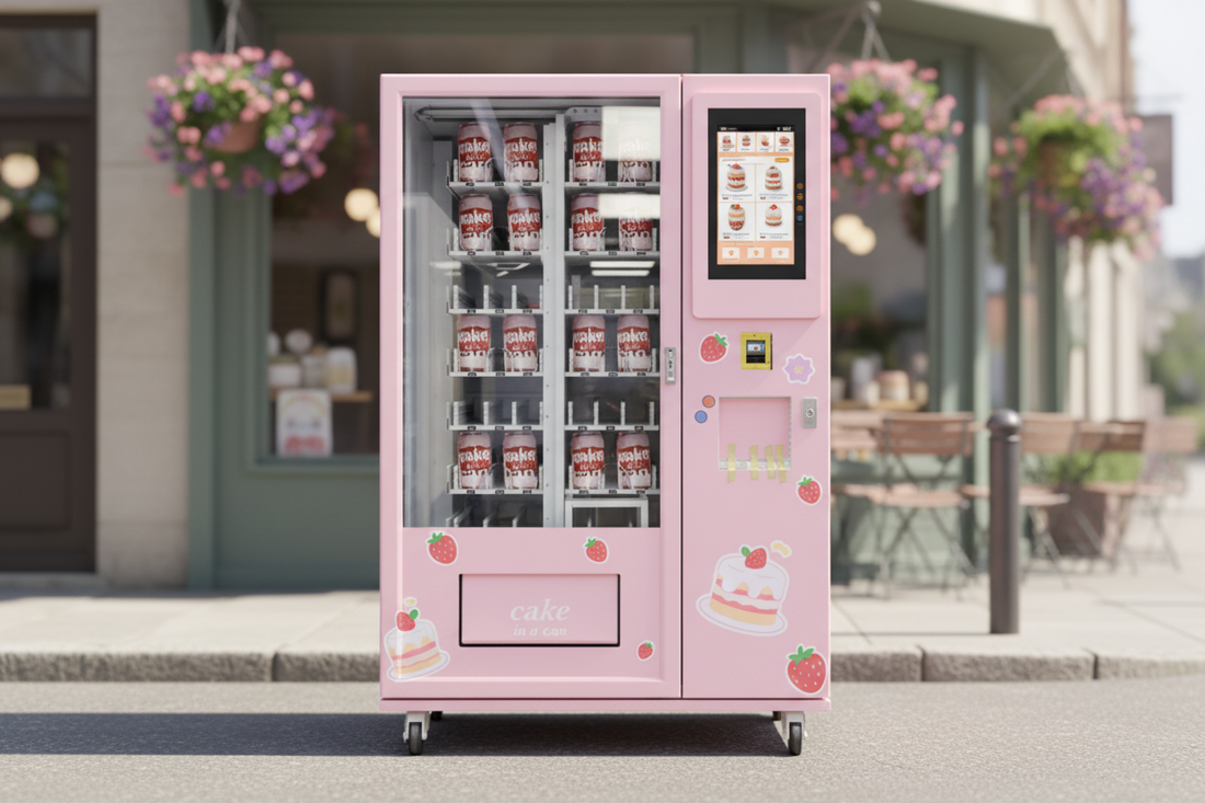 Cake in a Can in Vending Machines: A More Stable Selling Model