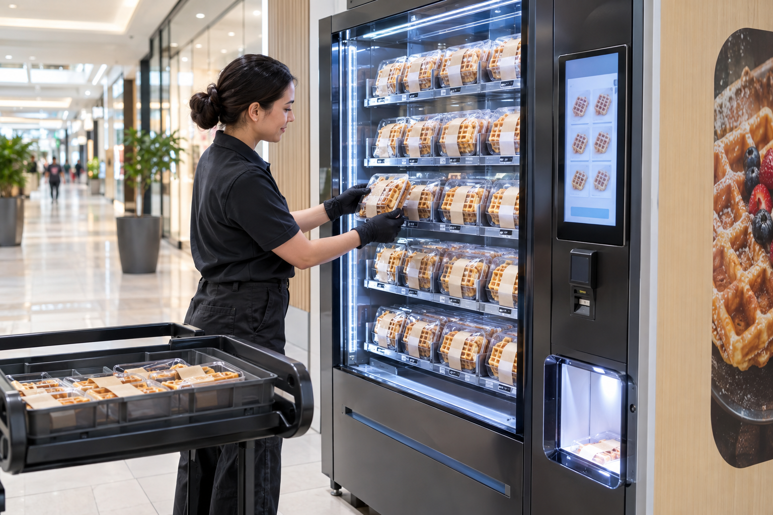 Premade Waffle Vending: How to Plan Holding Time, Packaging, and Refill Cycles
