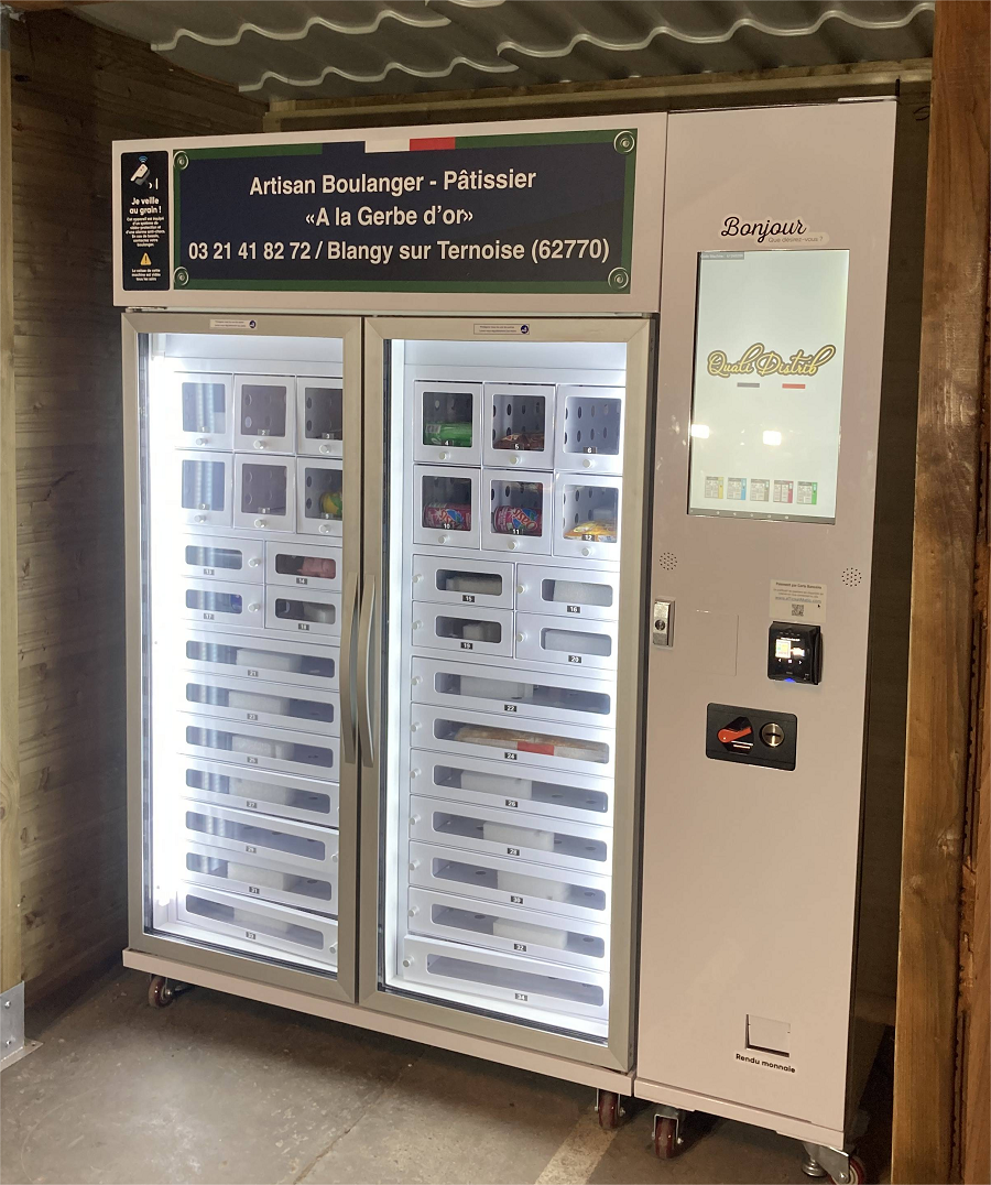 France bread vending machine in Farm