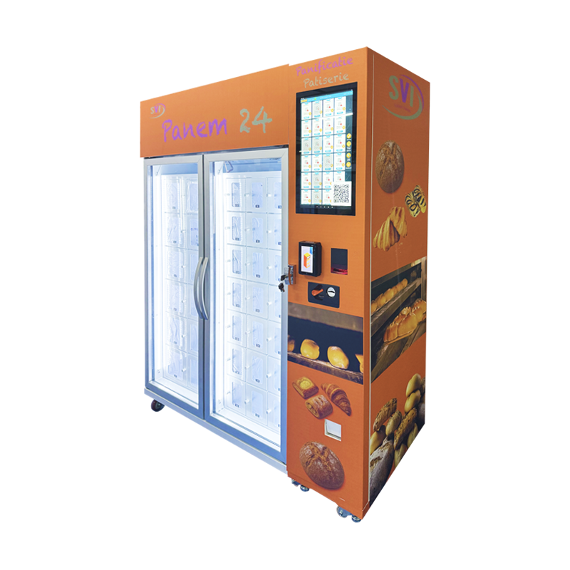 Weimi Baked Food Croissant Vending Machine with Coin Cash Card Acceptor