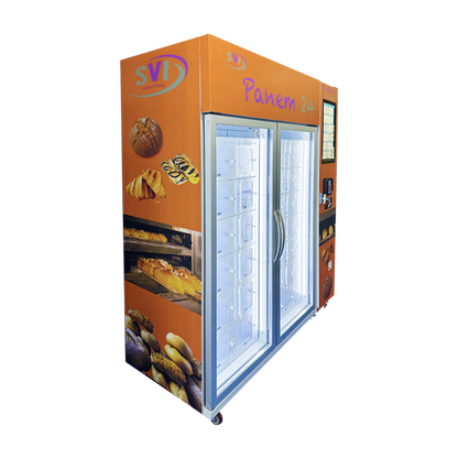 Weimi Baked Food Croissant Vending Machine with Coin Cash Card Acceptor