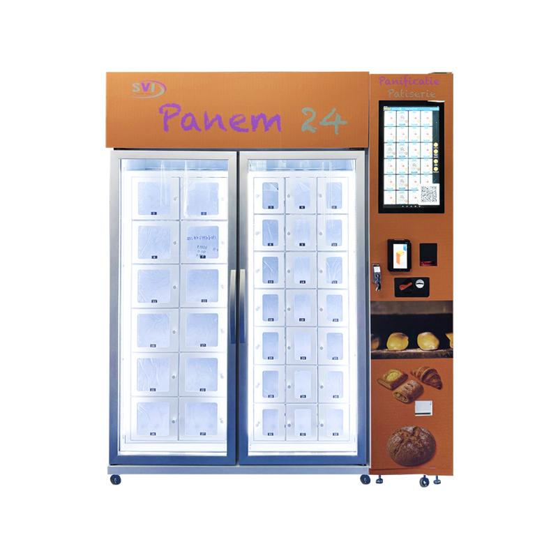 Weimi Baked Food Croissant Vending Machine with Coin Cash Card Acceptor