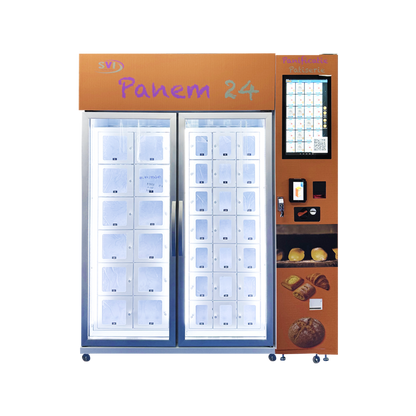Weimi Baked Food Croissant Vending Machine with Coin Cash Card Acceptor