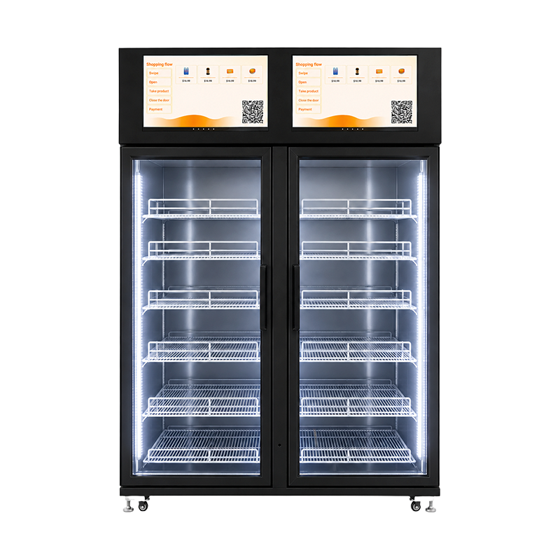 Weimi double door Al cooler for cakes bread