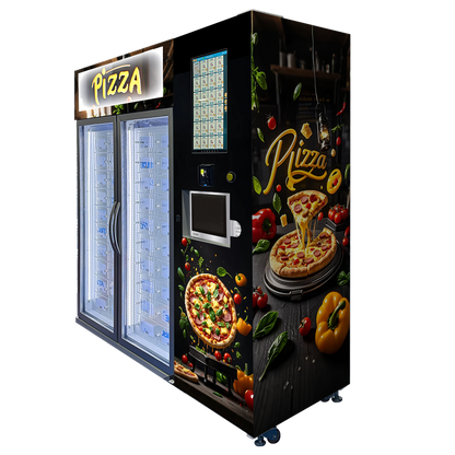 Weimi Pizza Vending Machine with Refrigerated System and Microwave