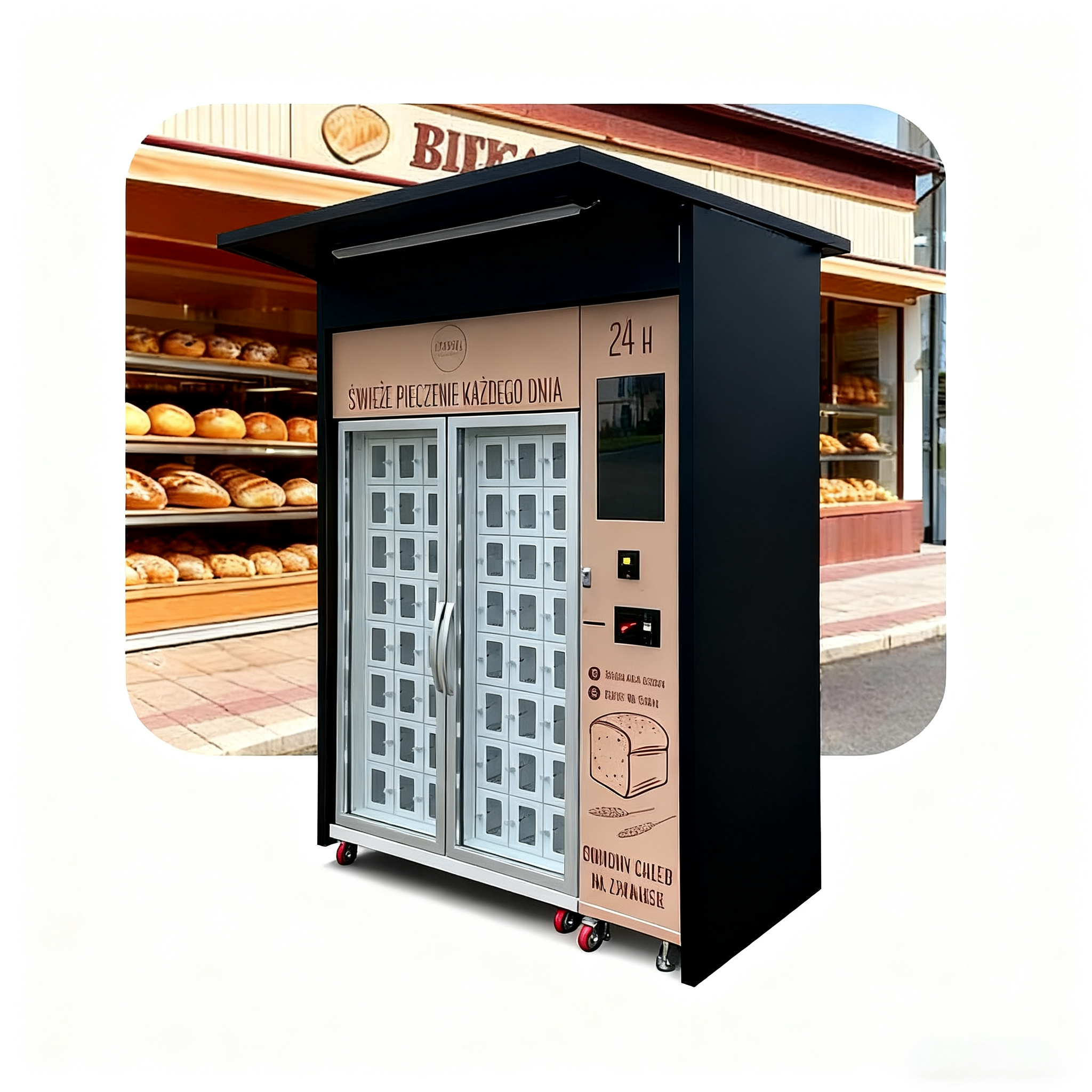 Weimi Outdoor Bread Locker Vending Machine – Weimi Smart Bakery
