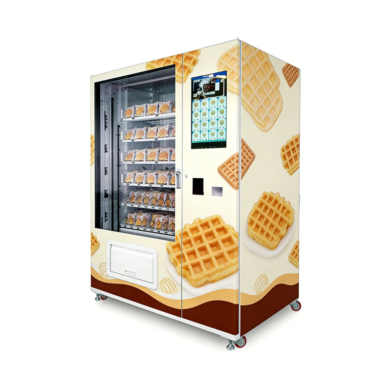 waffle vending machine with 22-inch touchscreen