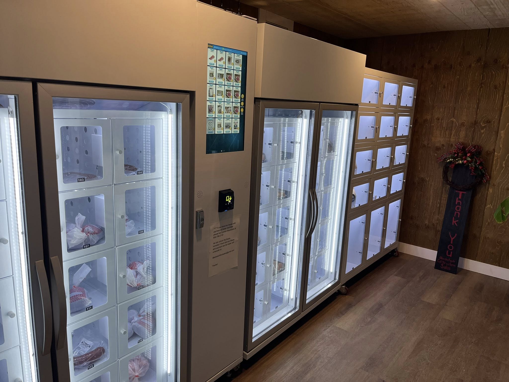 Weimi unmanned retail solution for farm shops in Canada