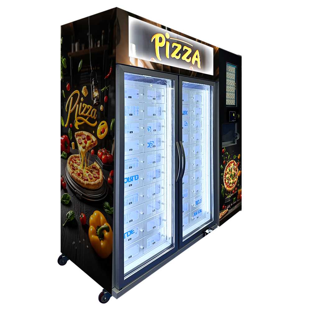 Weimi Pizza Vending Machine with Refrigerated System and Microwave