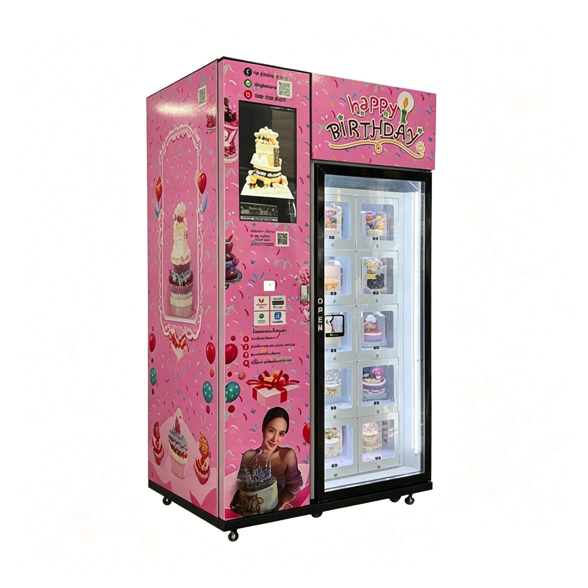 Weimi birthday cake vending machine in Thailand