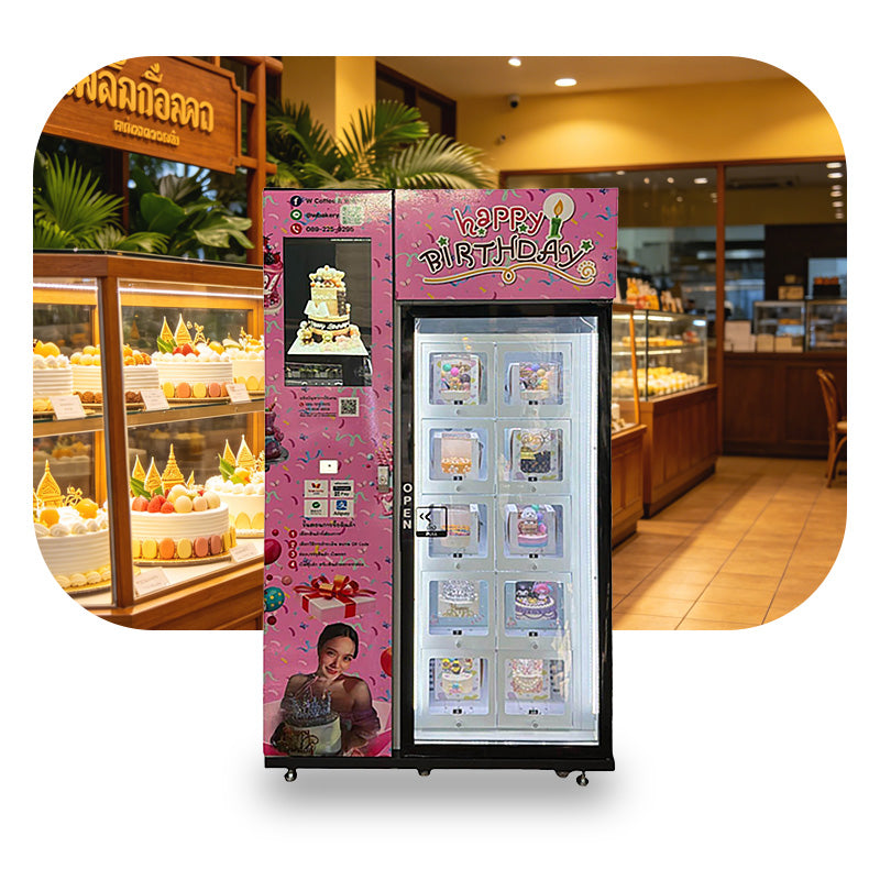 WEIMI Cake ATM Machine – Birthday Cake Vending Machine Thailand