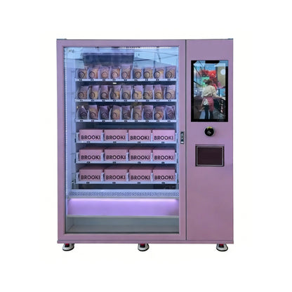 Weimi Cookie Vending Machine with Elevator System, Center Pickup & Card Payment
