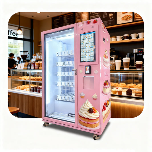 Weimi Cakes Vending Machine with Elevator Freshness Management for Romania