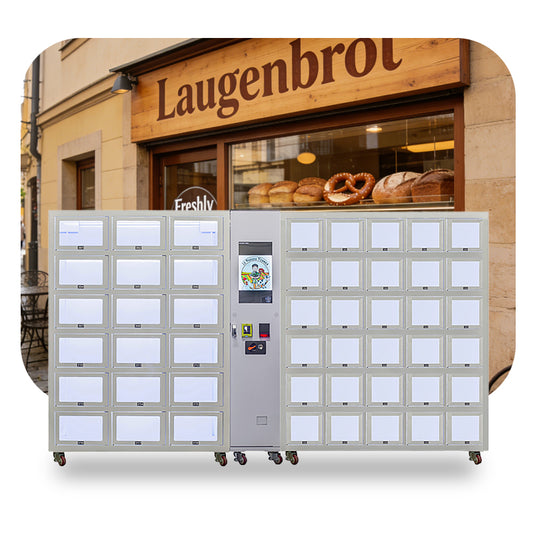 Weimi Indoor Ambient Laugenbrot & Pretzel Vending Machine for Germany Market