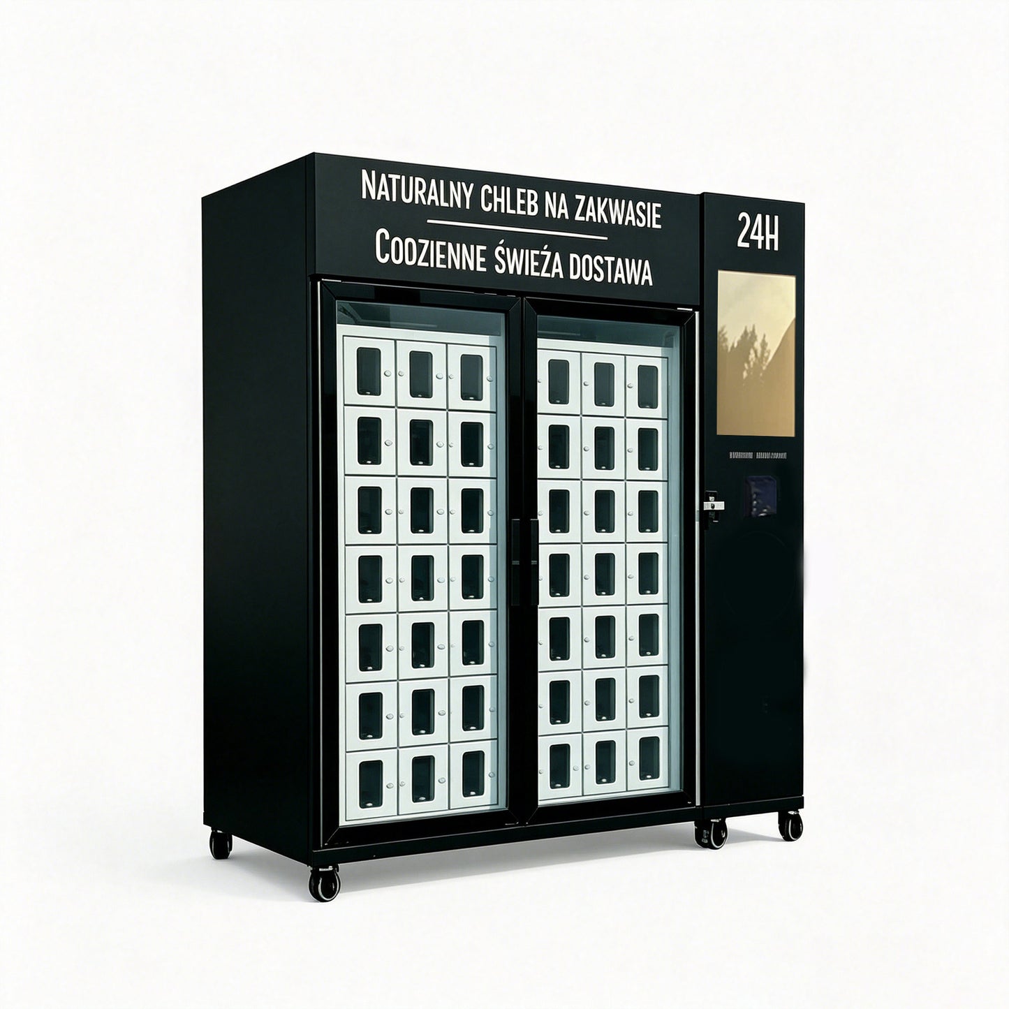 Weimi 24/7 Artisan Sourdough Bread Vending Machine with 22-inch touchscreen
