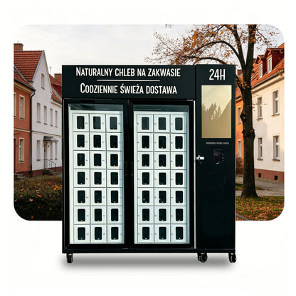 Weimi 24/7 Artisan Sourdough Bread Vending Machine| Refrigerated Locker