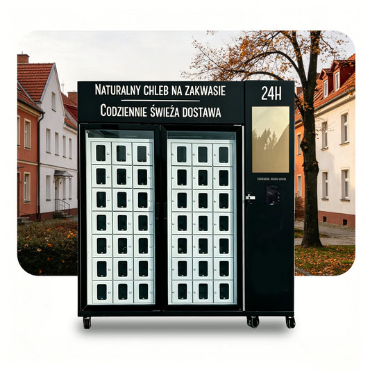 Weimi 24/7 Artisan Sourdough Bread Vending Machine| Refrigerated Locker