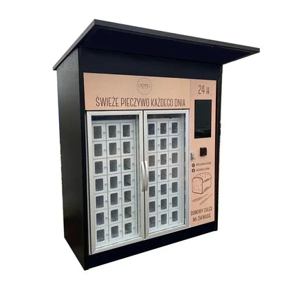 Weimi machine bakery for UK market. Suitable for placing in streets, stations and office buildings.