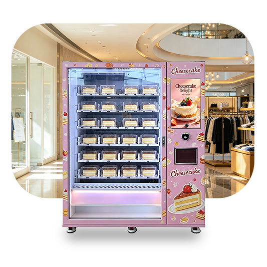 WEIMI Commercial Smart Cooling Cheesecake Cake Locker Vending Machine